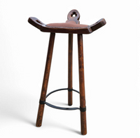 Brutalist Marbella barstool