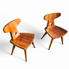 Set of two chairs by Jacob Kielland-Brandt for I. Christiansen, 1960s
