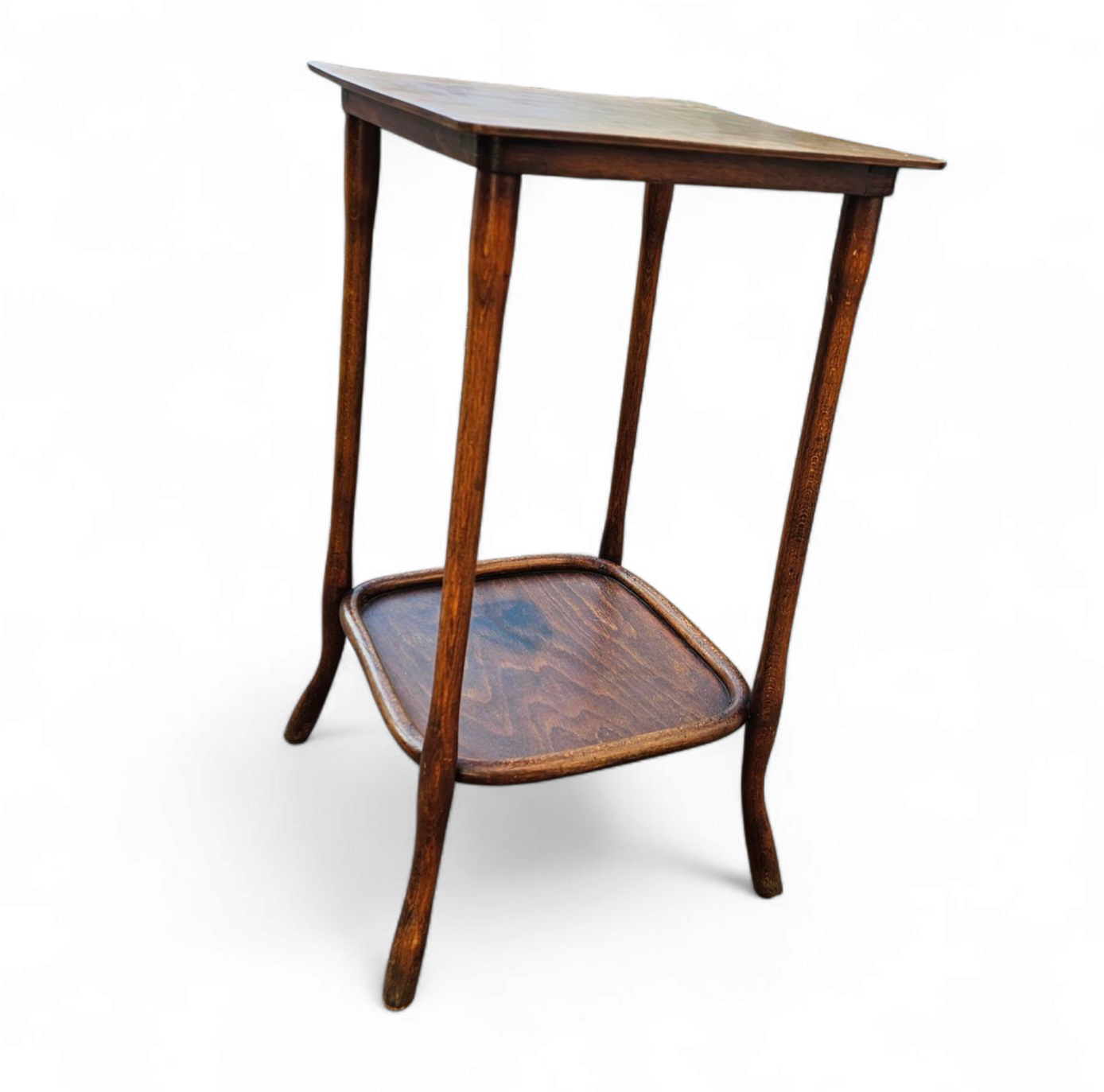 Michael Thonet side table / plant stand 

47 x 47 x 76 cm