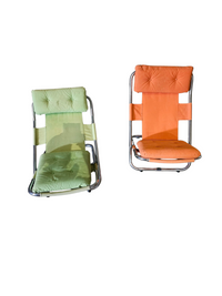 2 x Viggen armchair / Värnamo Bedding AB / by Borje Johanson / 1970s