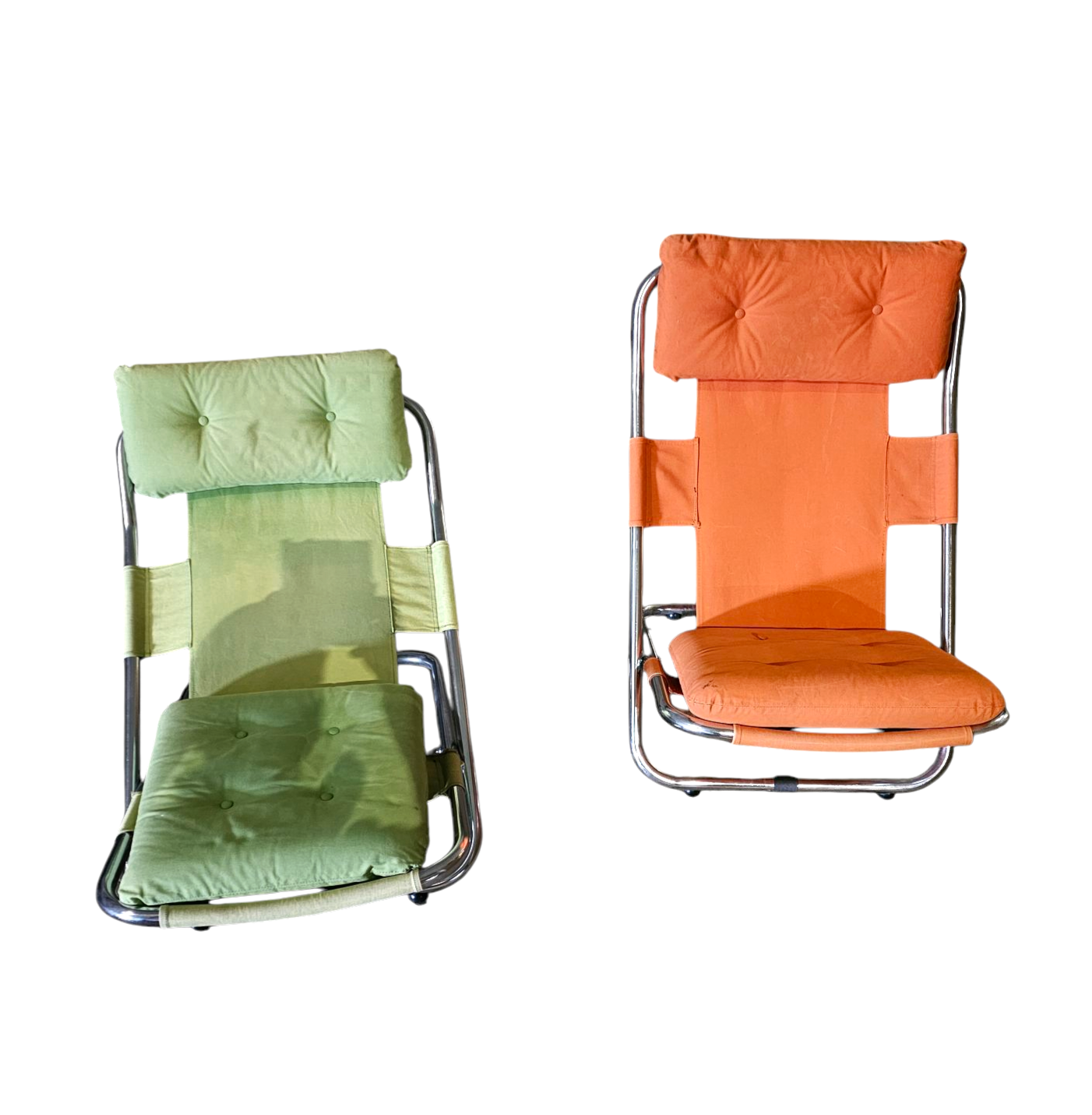 2 x Viggen armchair / Värnamo Bedding AB / by Borje Johanson / 1970s