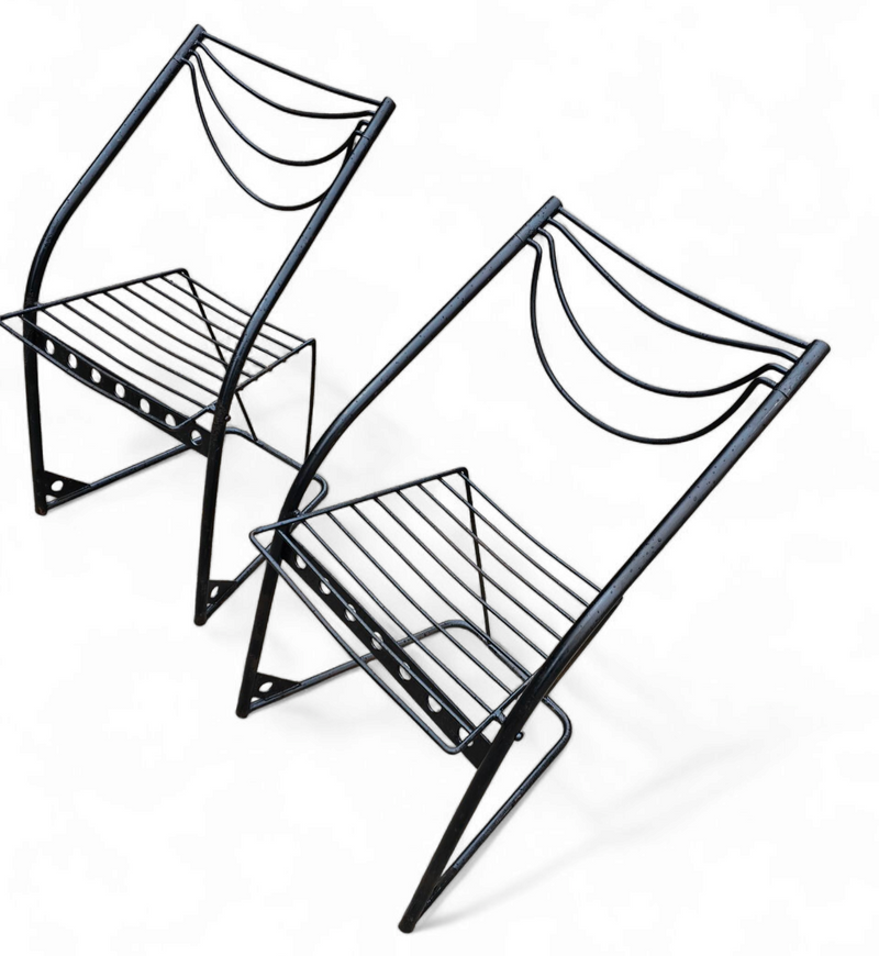 4 x Postmodern chairs 1980s