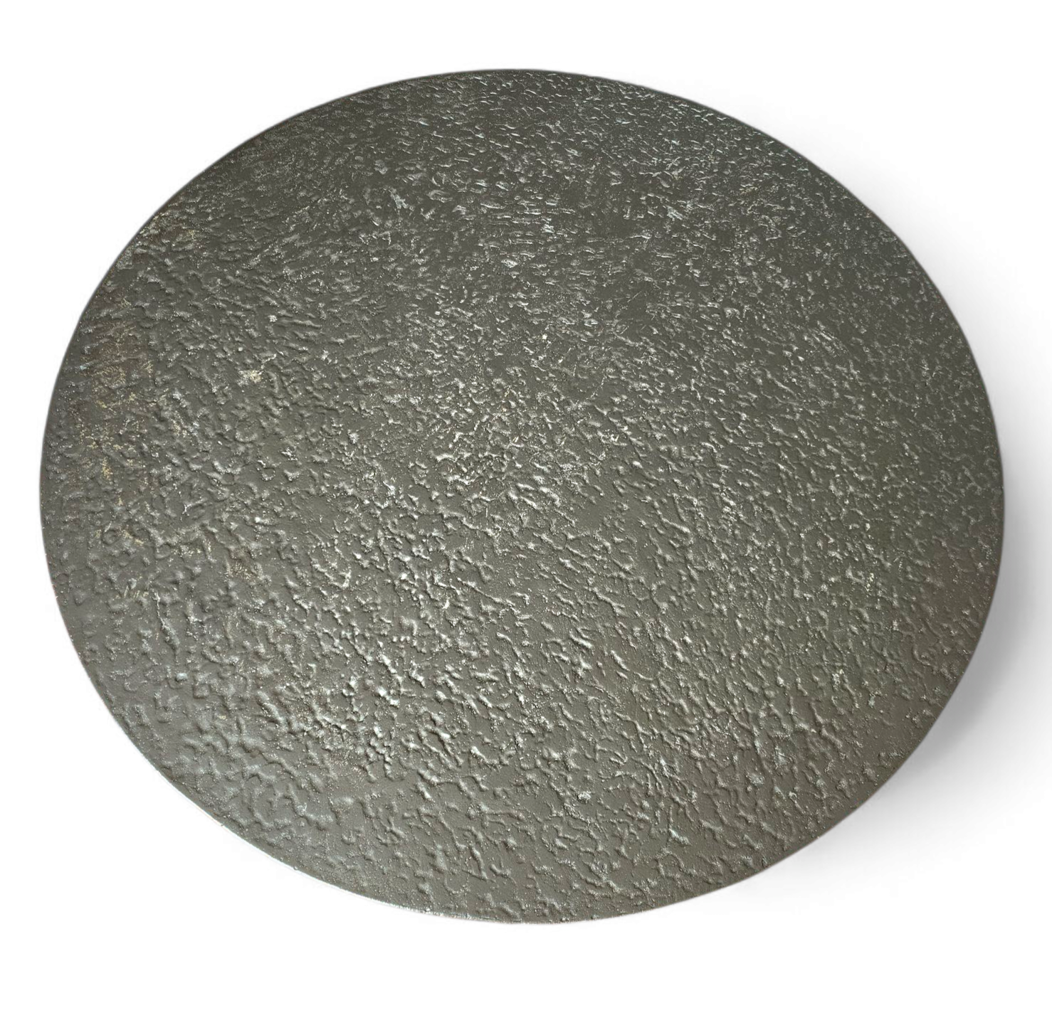 Beautiful composite, resin stone look brutalist coffee table