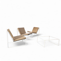 Kho Liang Ie 024 set lounge chairs / coffee table /Artifort 1962 / inside - outside use