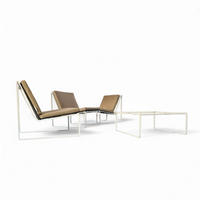 Kho Liang Ie 024 set lounge chairs / coffee table /Artifort 1962 / inside - outside use