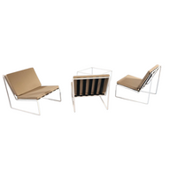 Kho Liang Ie 024 set lounge chairs / coffee table /Artifort 1962 / inside - outside use