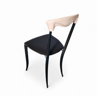 2 x Charme Dining Chair by Fasem is a slender, yet strong masterpiece 1980s