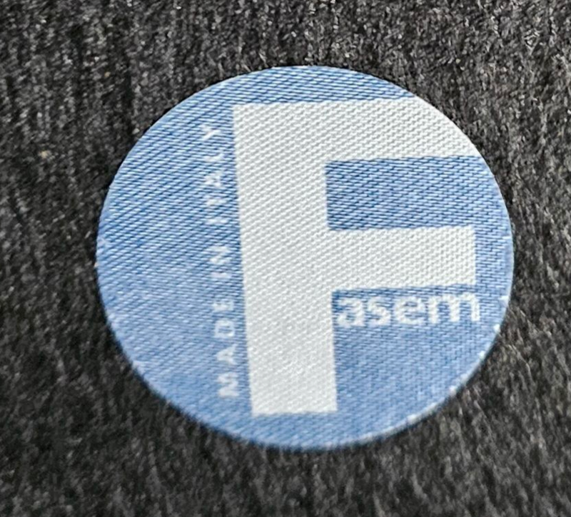 2 x Charme Dining Chair by Fasem is a slender, yet strong masterpiece 1980s