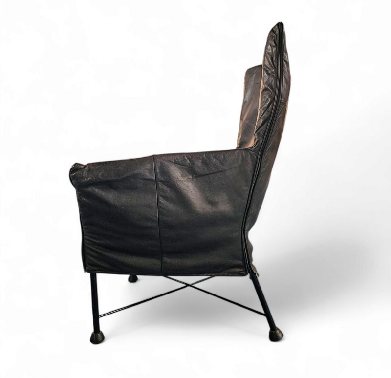 Early Montis chair Charly by Gerard van den Berg 
Full of patina 1980s