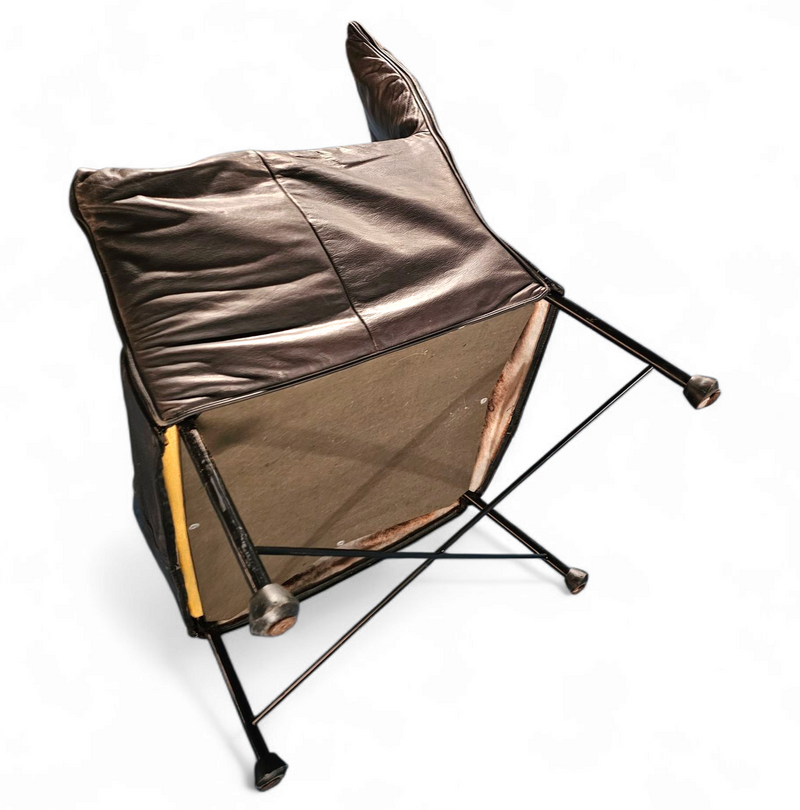 Early Montis chair Charly by Gerard van den Berg 
Full of patina 1980s