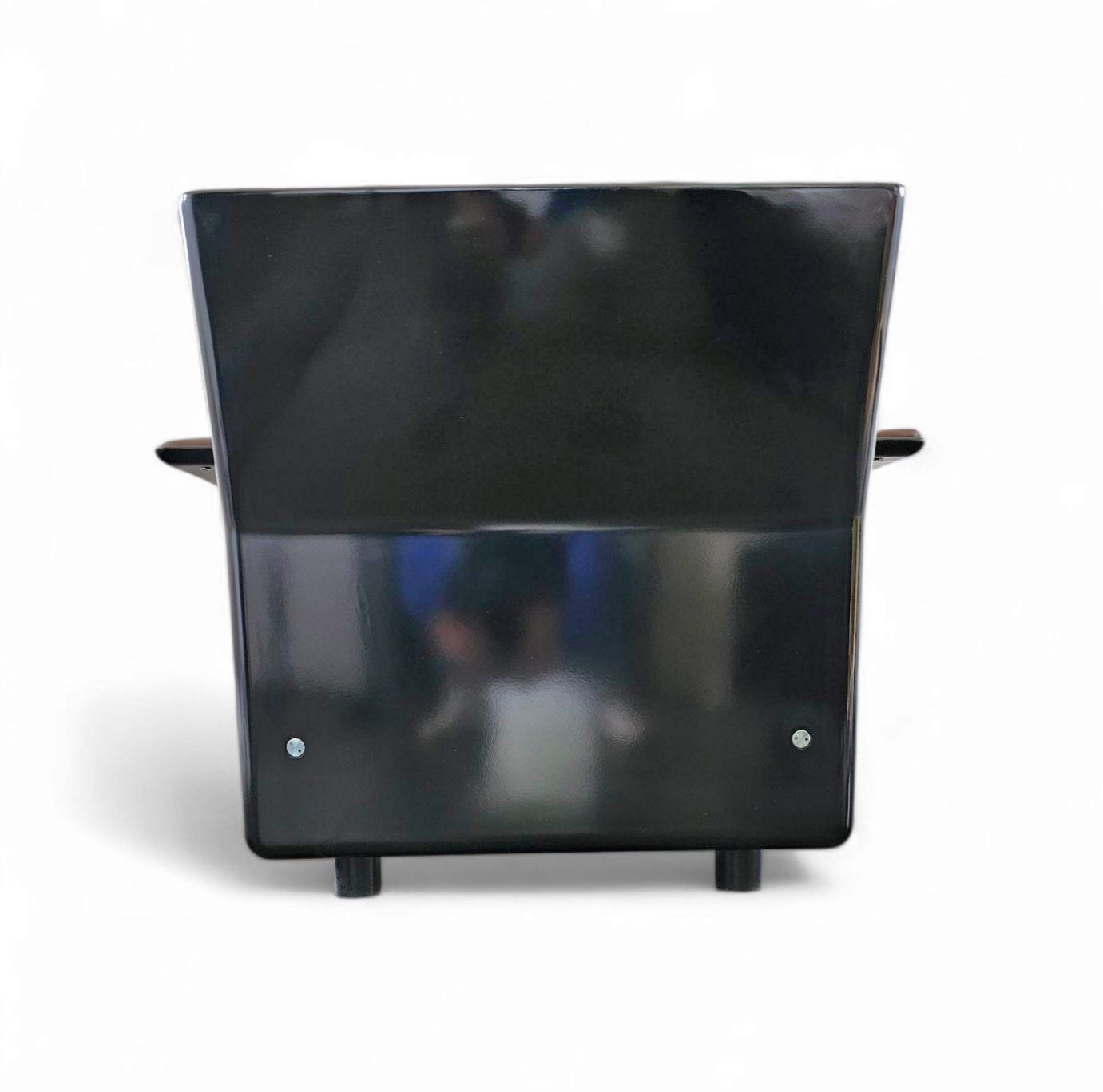 2 x Black Shell & brown Leather RZ 62 Chair / 600 Programme Lounge Chair by Dieter Rams for Vitsoe /1980s / Top condition