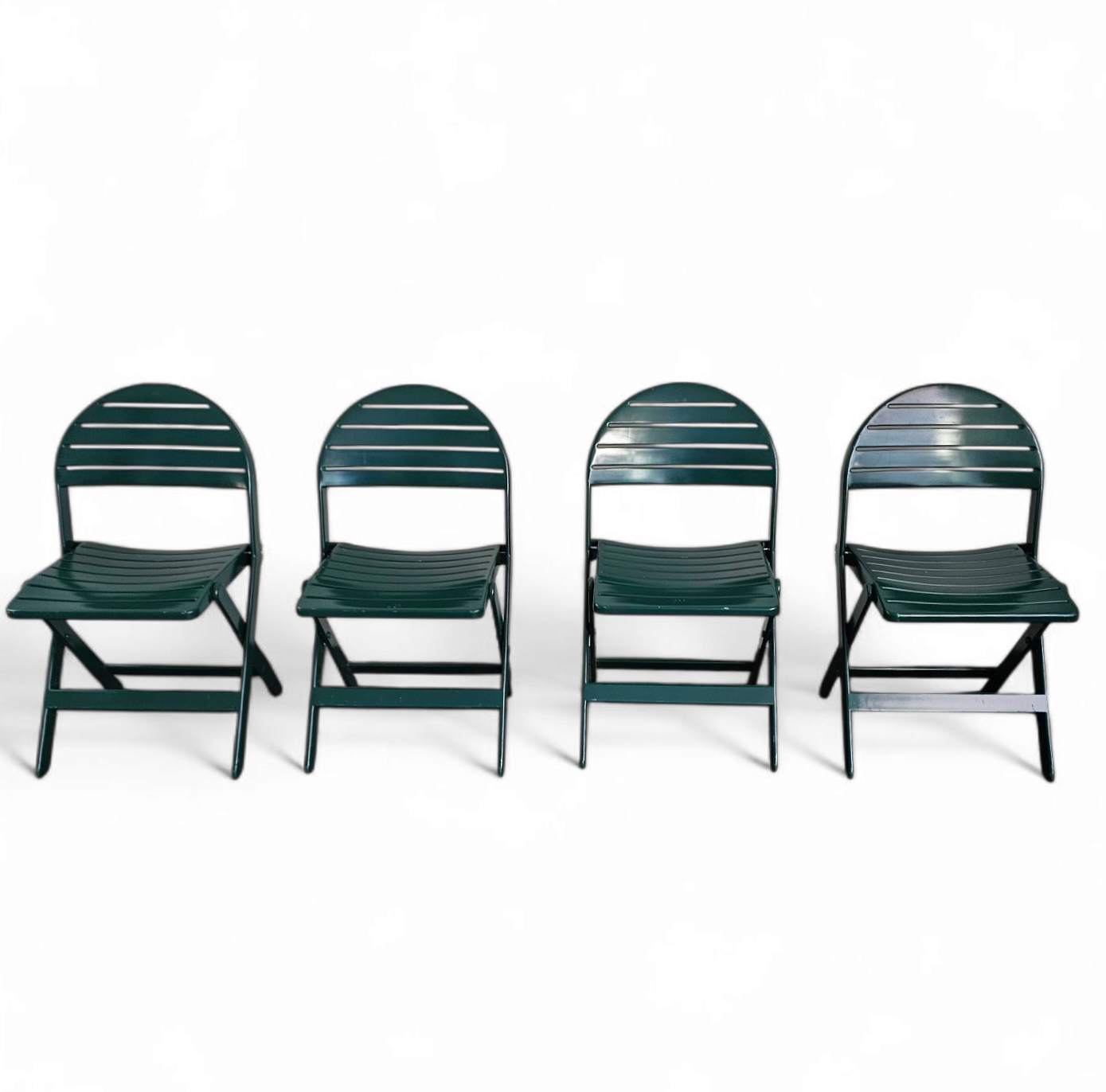 4 x Niels Gammelgaard / ikea vintage / folding chair / 1993