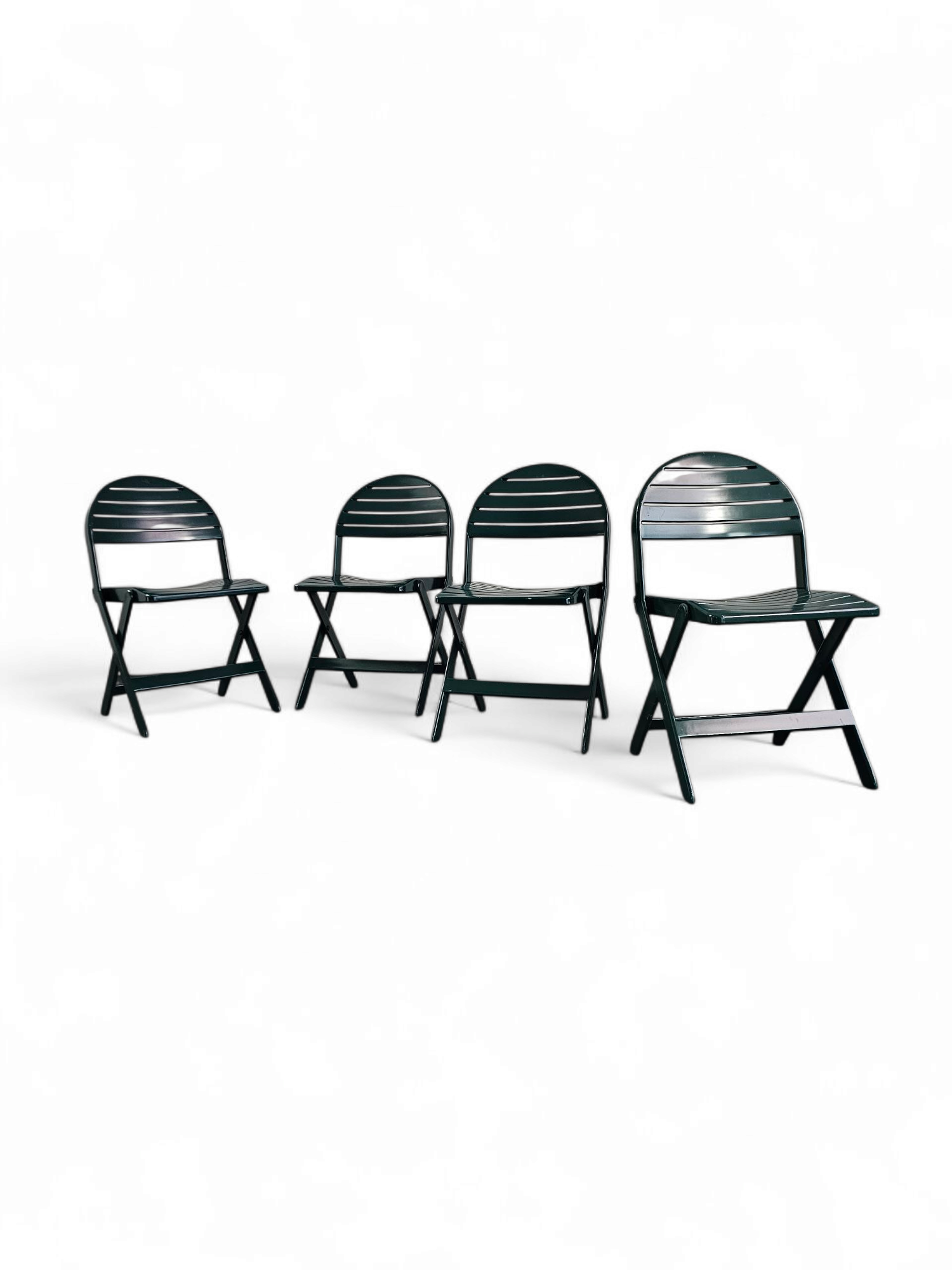 4 x Niels Gammelgaard / ikea vintage / folding chair / 1993