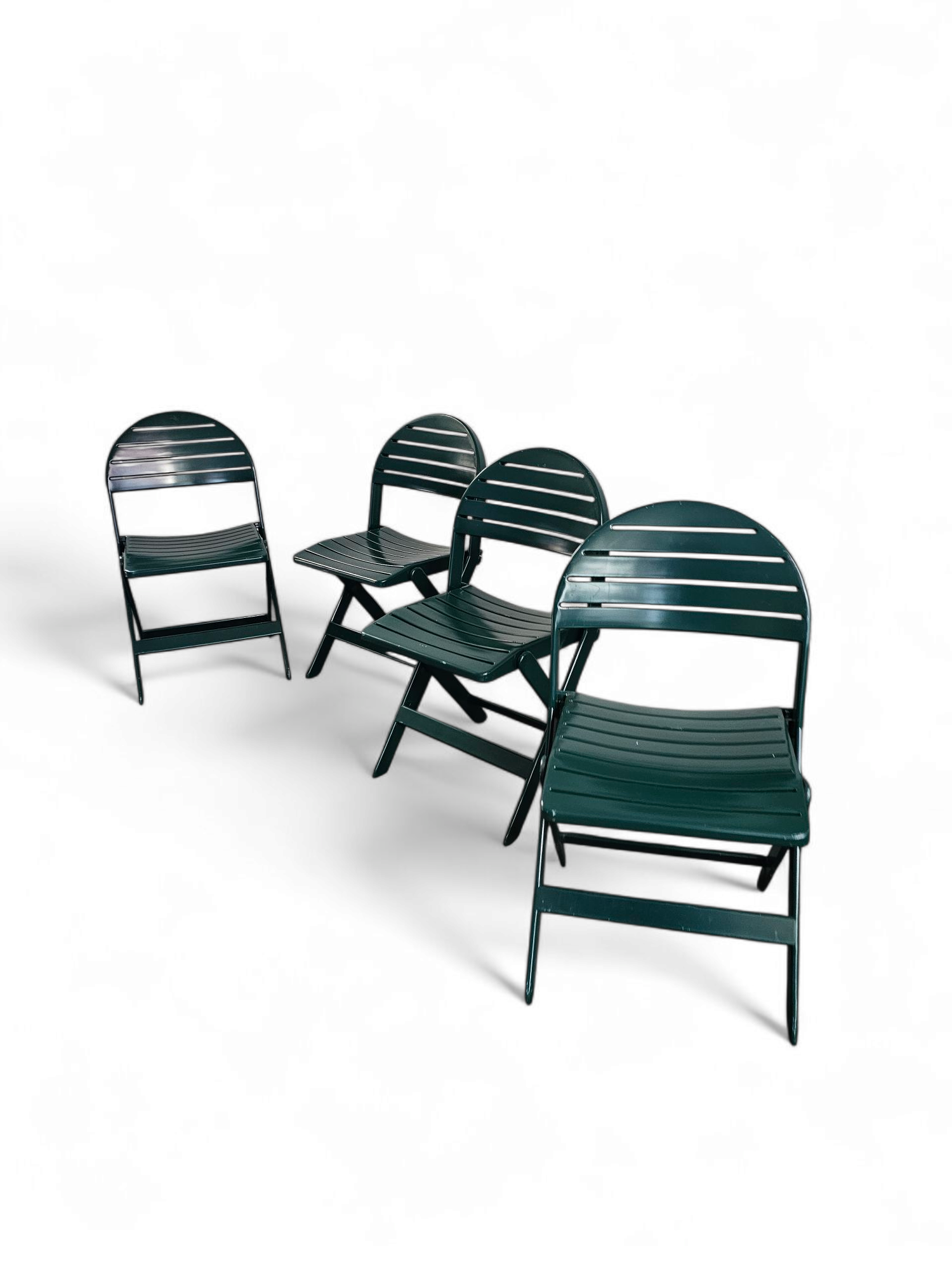 4 x Niels Gammelgaard / ikea vintage / folding chair / 1993