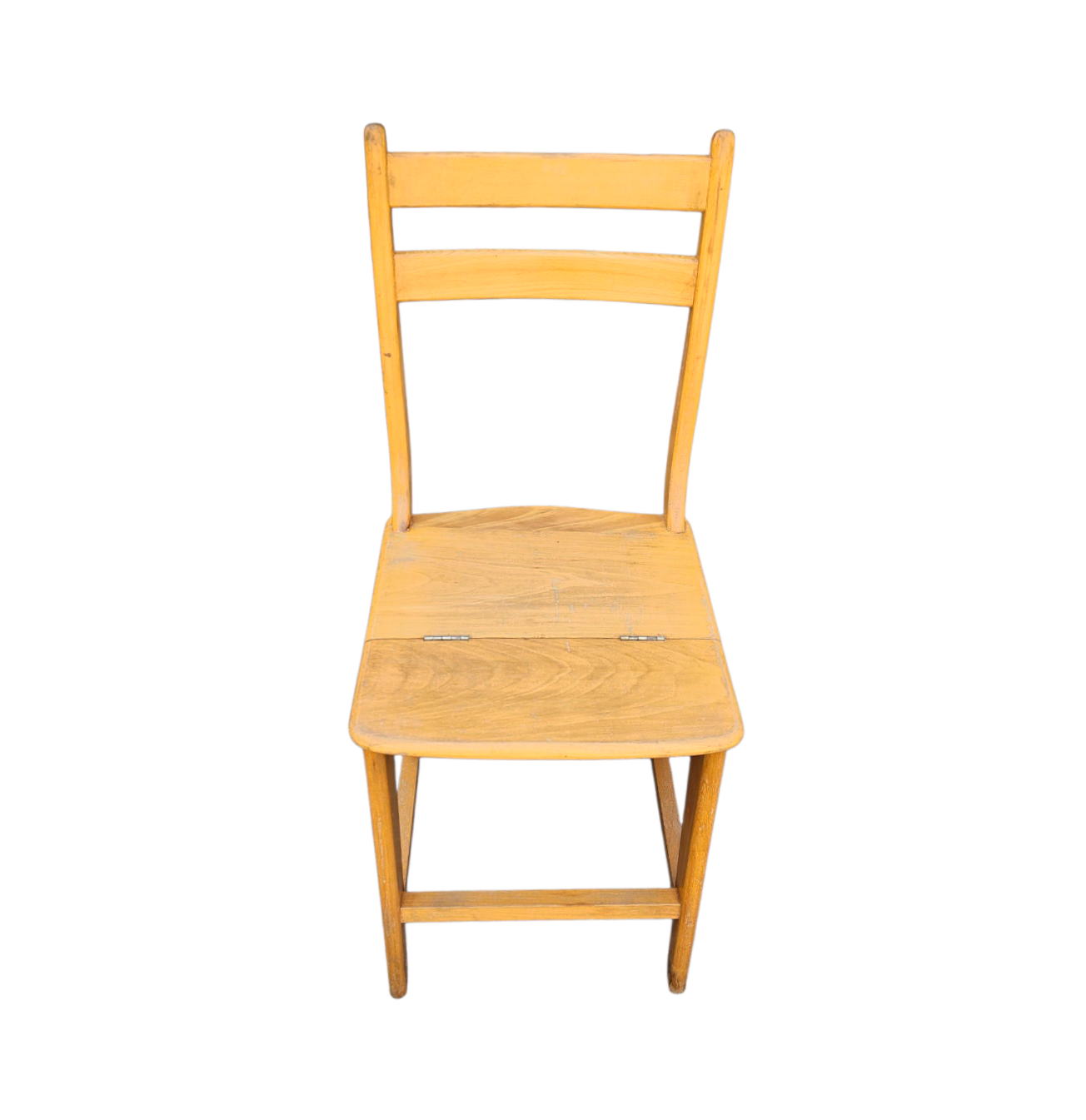 2 x library ladder chair 1950s