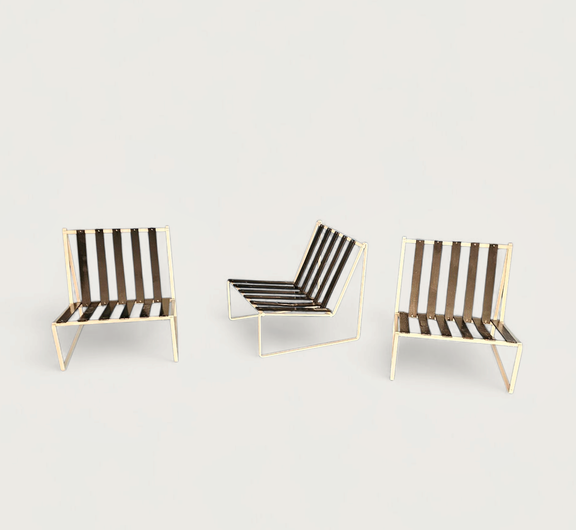 Kho Liang Ie 024 set lounge chairs / coffee table /Artifort 1962 / inside - outside use