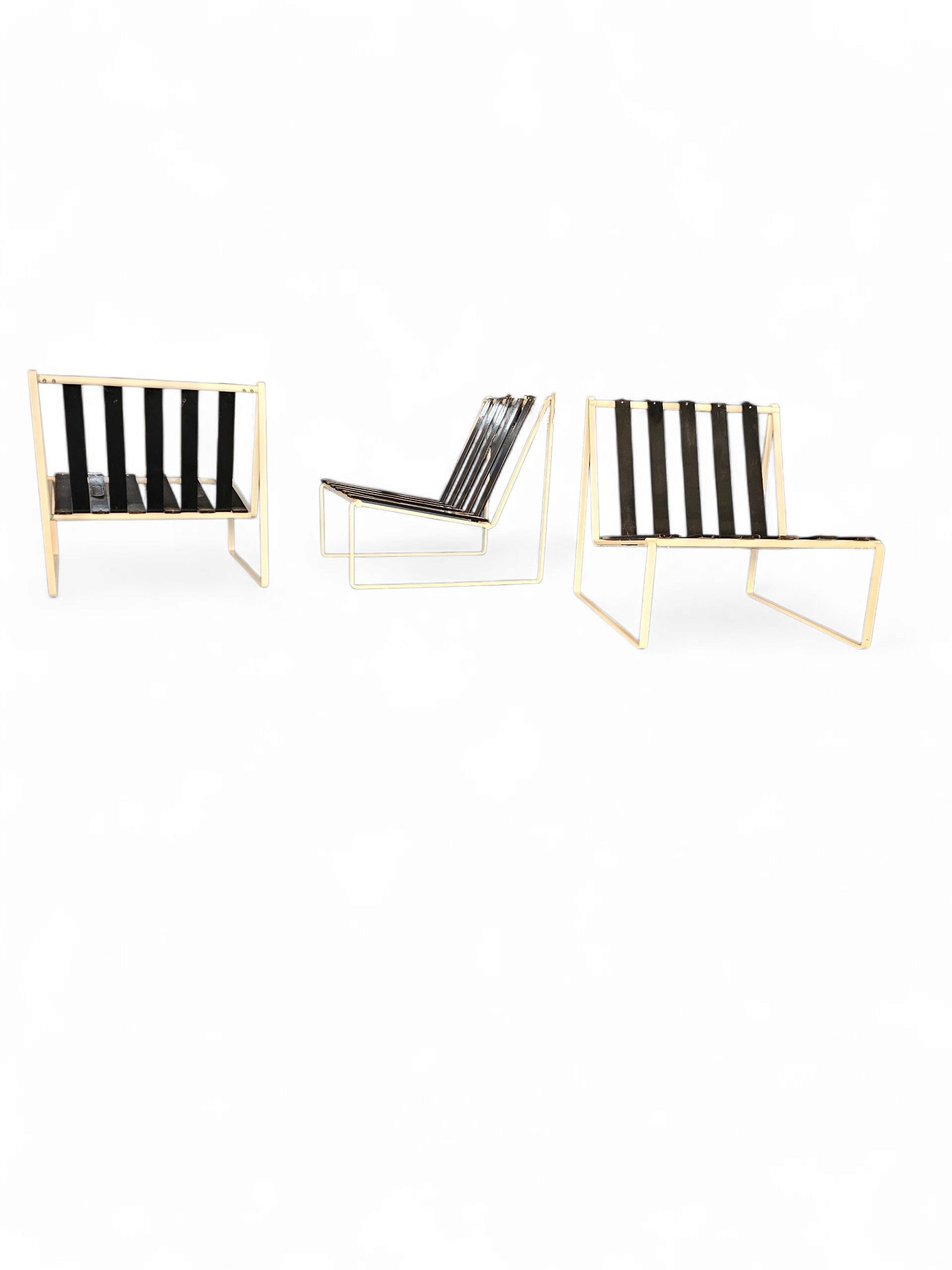 Kho Liang Ie 024 set lounge chairs / coffee table /Artifort 1962 / inside - outside use
