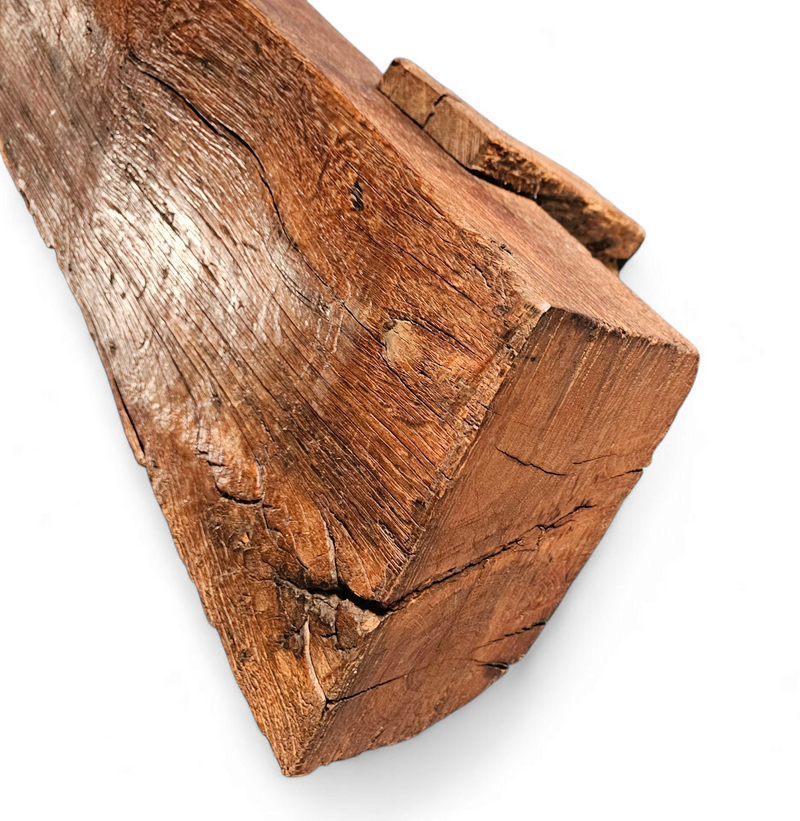 Brutalist /oak coffee / side table / 1960s /