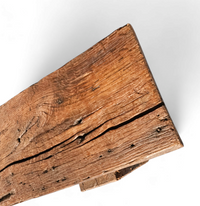 Brutalist /oak coffee / side table / 1960s /