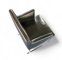 6 x Solo chair S58 by Antonio Citterio for B&B Italia / Black leather