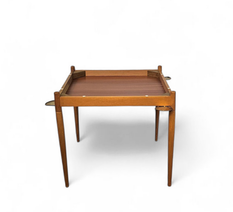 Gio Ponti set / Game Table / 4 x folding chair / 1958 / Fratelli Reguitti / Folding chairs Eden / Gio Ponti by Stol Kamnik