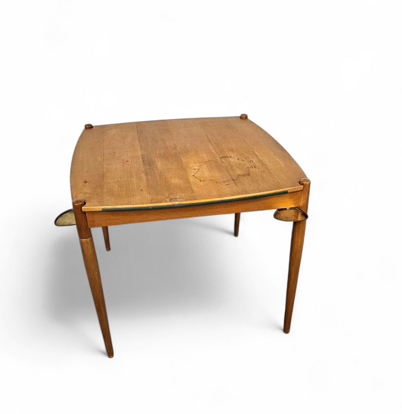 Gio Ponti set / Game Table / 4 x folding chair / 1958 / Fratelli Reguitti / Folding chairs Eden / Gio Ponti by Stol Kamnik