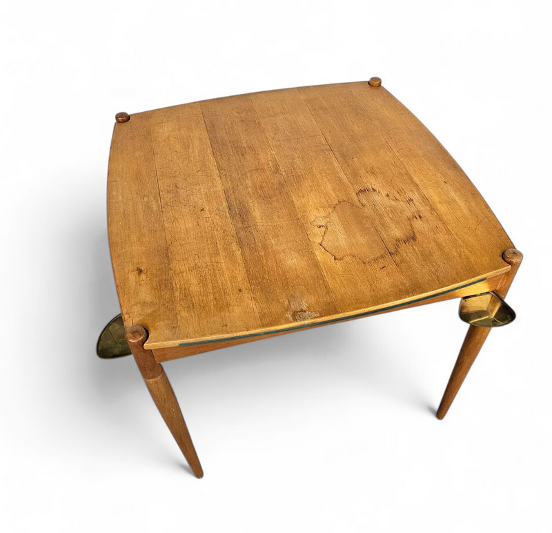 Gio Ponti set / Game Table / 4 x folding chair / 1958 / Fratelli Reguitti / Folding chairs Eden / Gio Ponti by Stol Kamnik