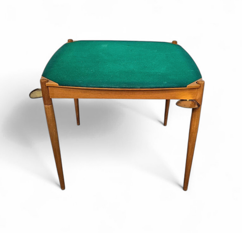 Gio Ponti set / Game Table / 4 x folding chair / 1958 / Fratelli Reguitti / Folding chairs Eden / Gio Ponti by Stol Kamnik