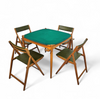 Gio Ponti set / Game Table / 4 x folding chair / 1958 / Fratelli Reguitti / Folding chairs Eden / Gio Ponti by Stol Kamnik
