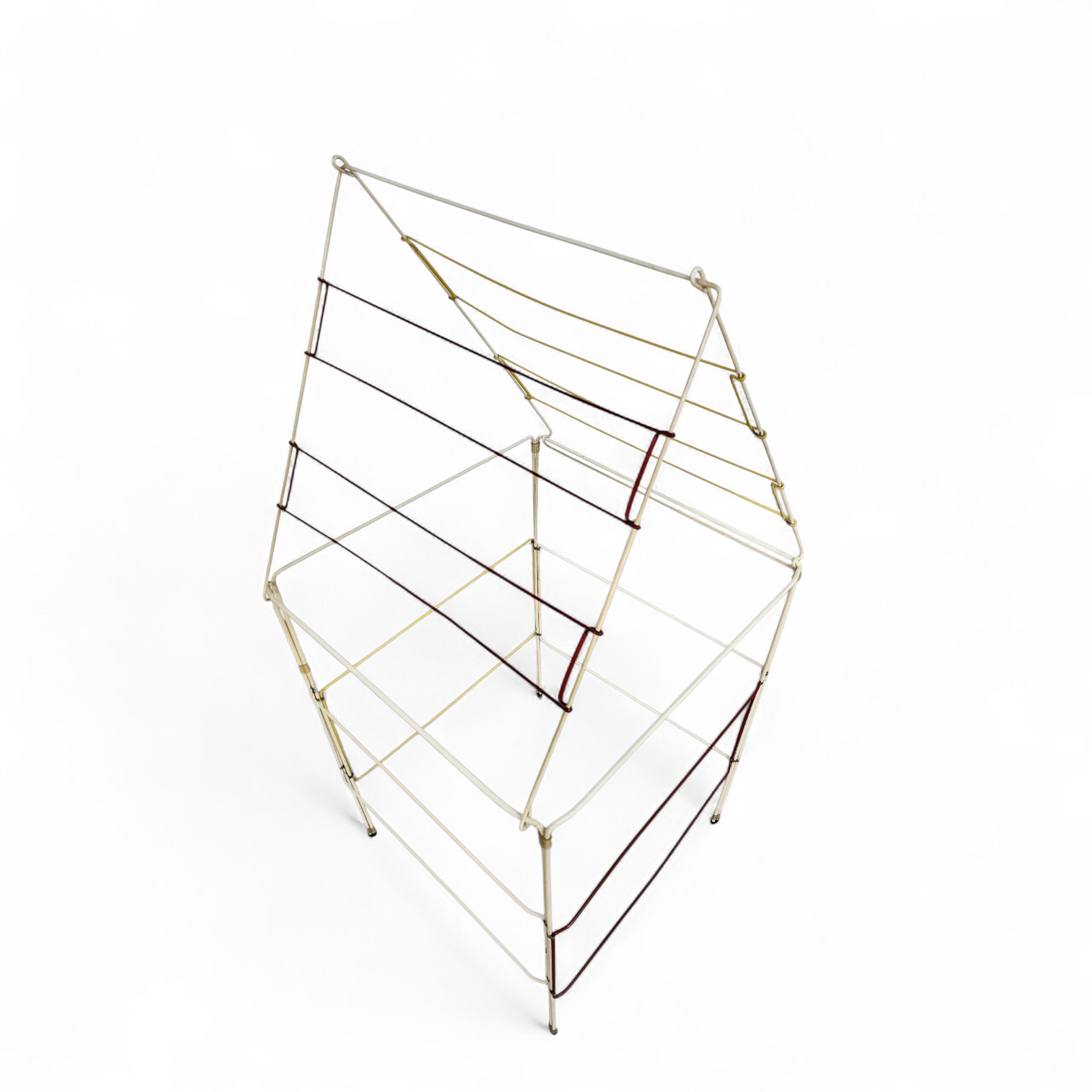 Rare foldable drying rack by Tomado / 1960s / height 146 cm /