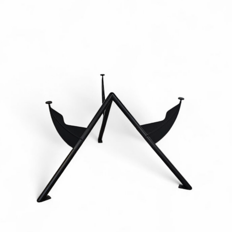 Philippe Starck / 1984 for François Mitterrand’s private office / President M / black dining table frame / Baleri