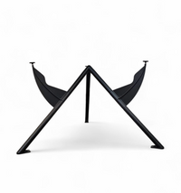 Philippe Starck / 1984 for François Mitterrand’s private office / President M / black dining table frame / Baleri