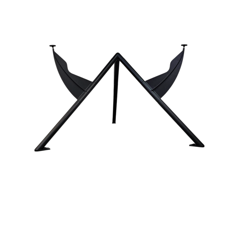 Philippe Starck / 1984 for François Mitterrand’s private office / President M / black dining table frame / Baleri