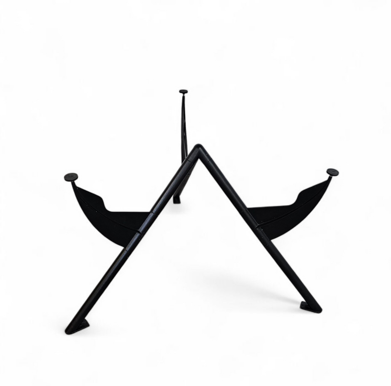 Philippe Starck / 1984 for François Mitterrand’s private office / President M / black dining table frame / Baleri