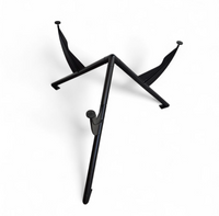 Philippe Starck / 1984 for François Mitterrand’s private office / President M / black dining table frame / Baleri