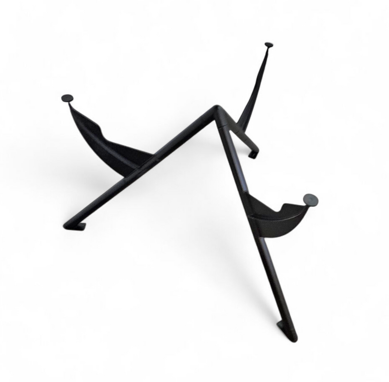 Philippe Starck / 1984 for François Mitterrand’s private office / President M / black dining table frame / Baleri