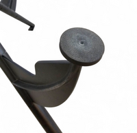 Philippe Starck / 1984 for François Mitterrand’s private office / President M / black dining table frame / Baleri