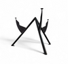 Philippe Starck / 1984 for François Mitterrand’s private office / President M / black dining table frame / Baleri