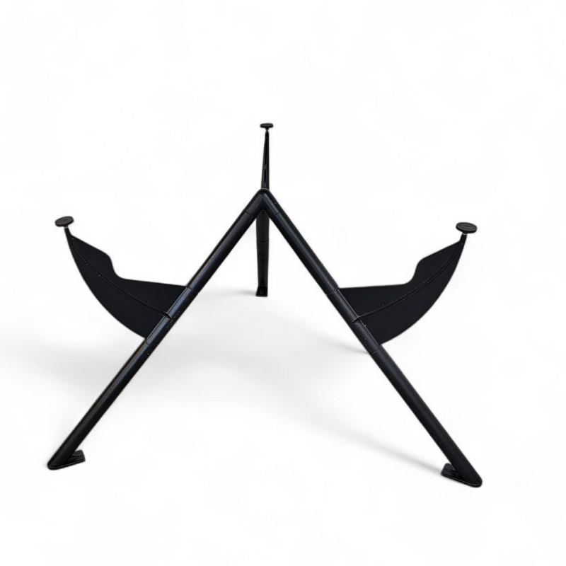 Philippe Starck / 1984 for François Mitterrand’s private office / President M / black dining table frame / Baleri