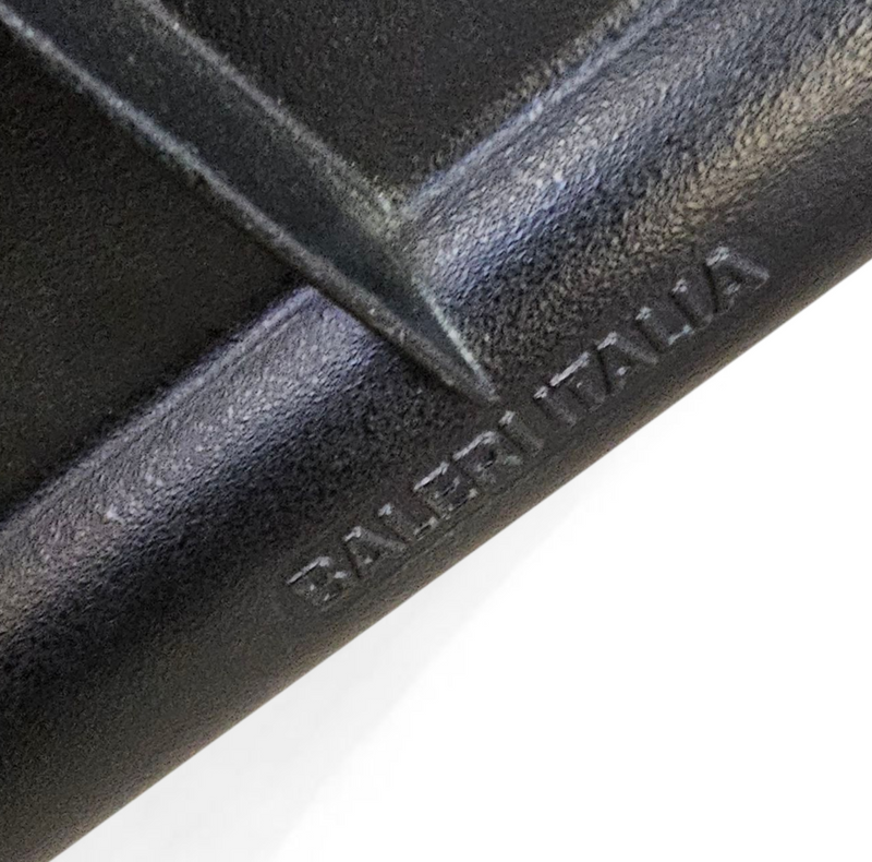 Philippe Starck / 1984 for François Mitterrand’s private office / President M / black dining table frame / Baleri