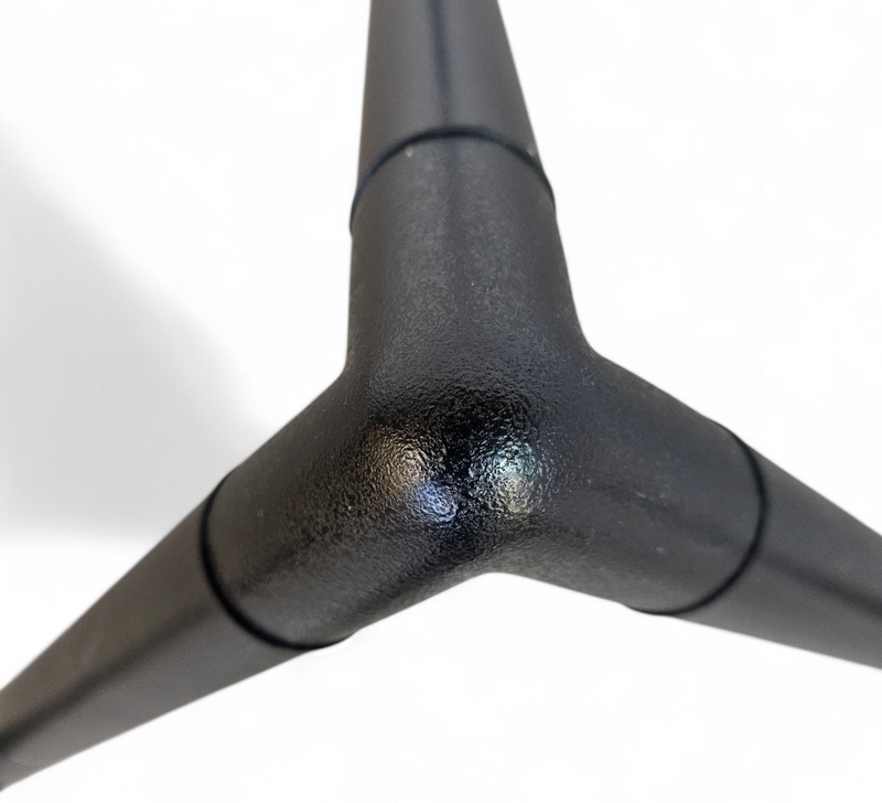 Philippe Starck / 1984 for François Mitterrand’s private office / President M / black dining table frame / Baleri