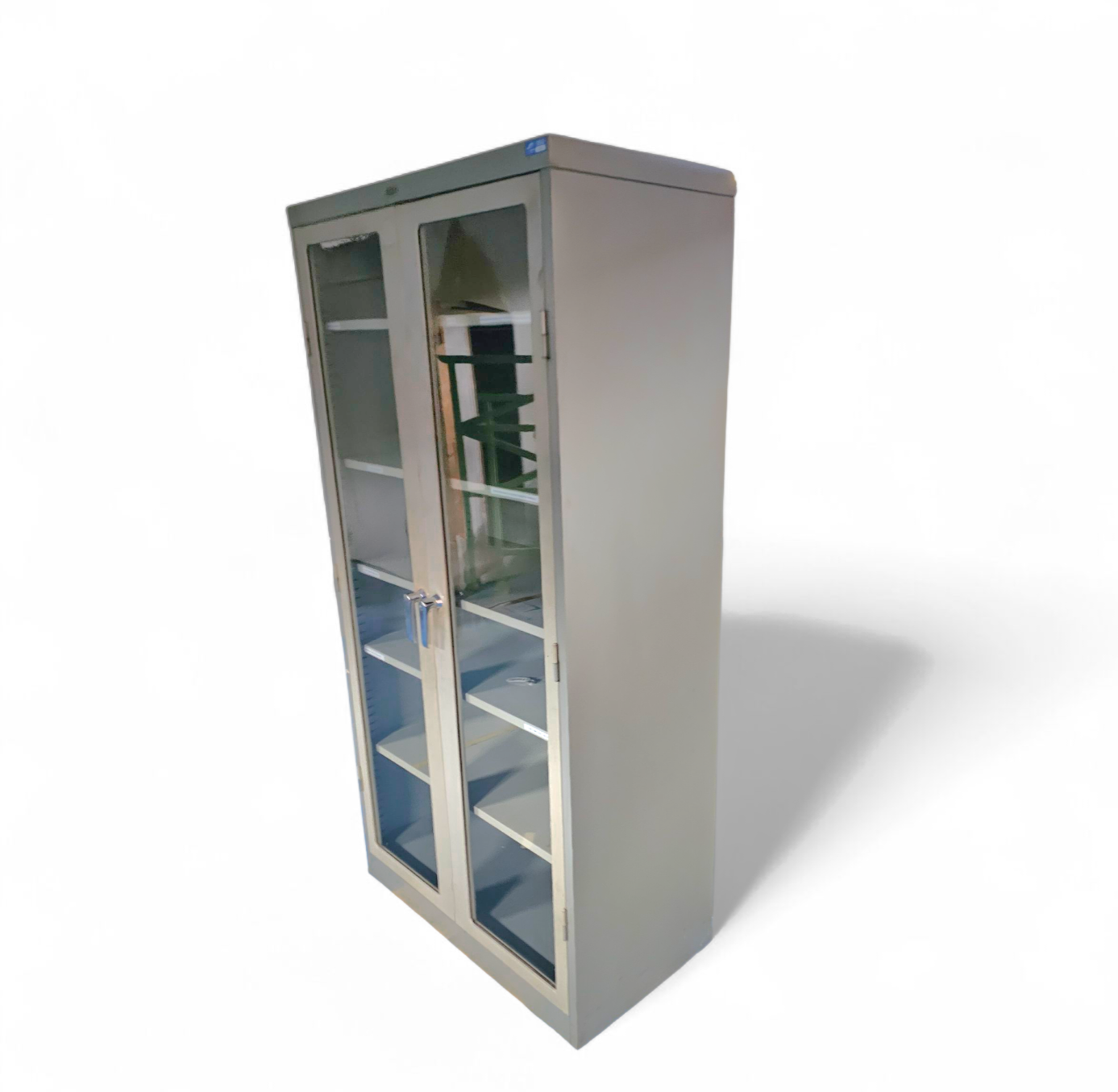Metal laboratory / industrial Cabinets / 1960s / N.V. Boma
