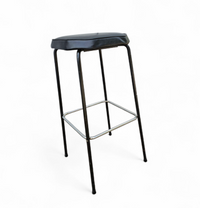 Set of 3 model AP 2R bar stools by Hein Salomonson for AP Originals / 1960s