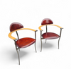 2 x Arrben Italy "Marilyn" Stiletto Chairs / 1980s
