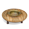 Spanish brazier / coffee table 19th Century / chestnut wood