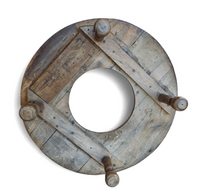 Spanish brazier / coffee table 19th Century / chestnut wood