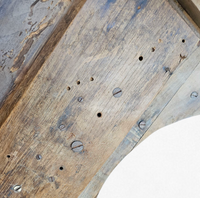 Spanish brazier / coffee table 19th Century / chestnut wood