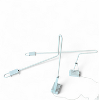 2 x rare table lamp / Dijkstra / 1980s / can be used vertically / horizontally
