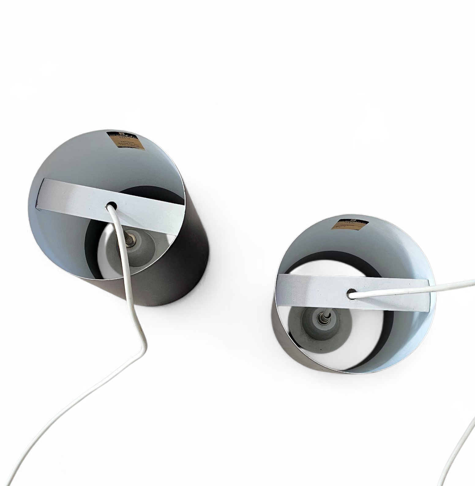 2 x Louis Poulsen Cylinder Pendant Lamp / Eila & John Meiling / 1967