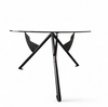 Philippe Starck / 1984 for François Mitterrand’s private office / President M / black dining table frame / Baleri